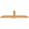 Ekena Millwork Eugene Smooth Timber Gable Bracket, Western Red Cedar, 72"W x 24"H x 3 1/2"D x 5 1/2"F, 8/12 Pitch GBW072X24X0406EUG00SWR - alternate 4